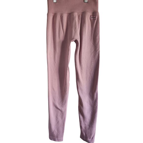 YoungLA Pants - YoungLA Ribbed Mauve/Light Plum Pants/Leggings Size Medium
